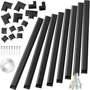 125in Cord Cover,  8X L15.7 W1.18 H0.6, Large, Black